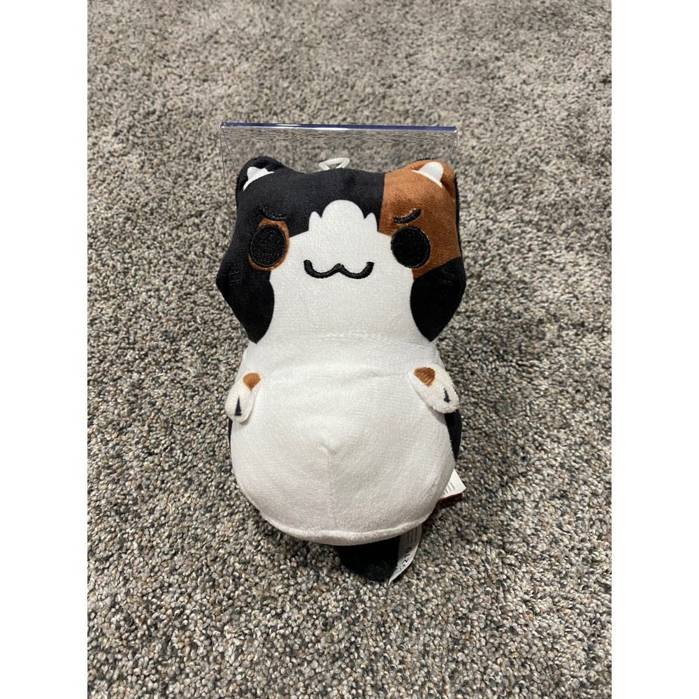 KleptoCats HyperBeard Calico Cat Plush Stuffed Animal Black White Brown